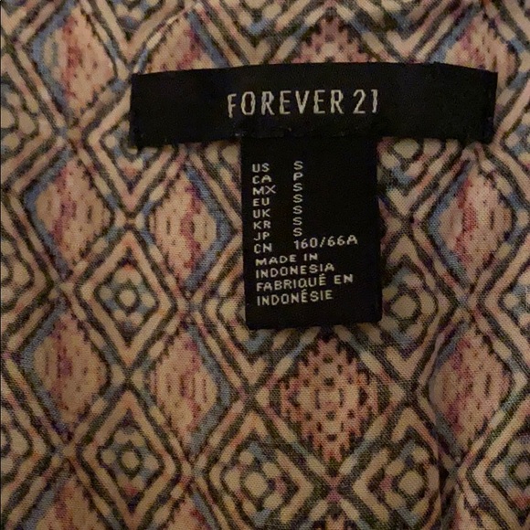 MULTICOLORED GEOMETRIC PATTERNED ROMPER - Picture 4 of 5